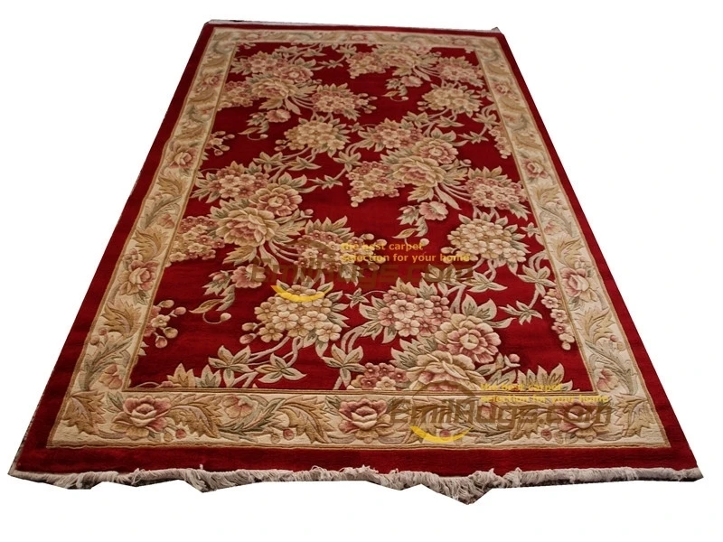 russian carpet Savonnerie Carpet Heavyweight Big Carpet For Living Room   Rug Tribal Style Wool Knitting 3d carpet