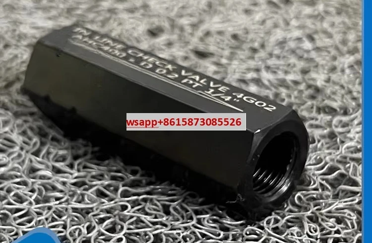 

HC600-2 PT 3/8 "one-way valve straight through valve