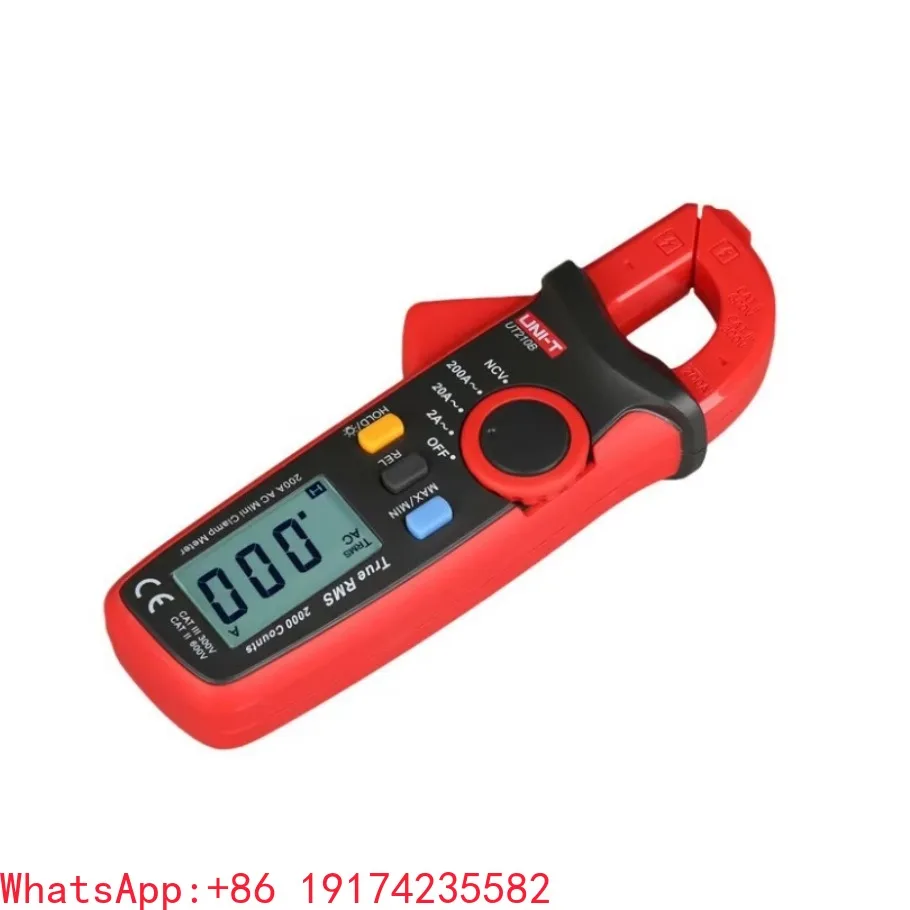 UNI-T UT210B True RMS 200A AC Mini Clamp Meters Ammeter w/ NCV Bac