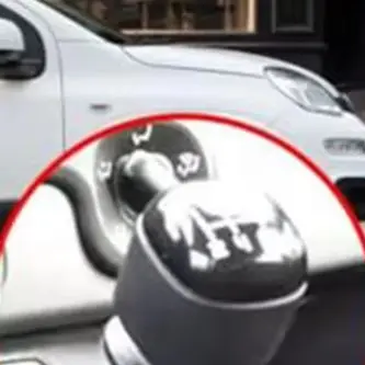 

Кожаный пылезащитный чехол для Fiat Panda 2012, рычаг переключения передач, АБС-пластик, черные аксессуары для интерьера, механические коробки передач