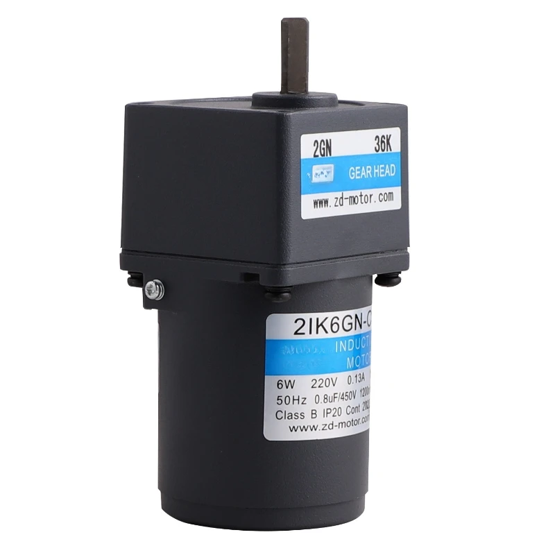 

6W200W motor, micro AC gear motor, induction speed control brake motor