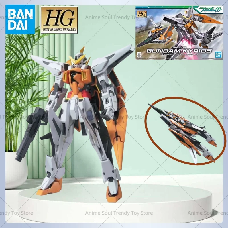 

In Stock Genuine Bandai HG 1/144 GUNDAM GN-003 KYRIOS Anime Action Figure Assembly Model Kit Figure Toys Gift AS