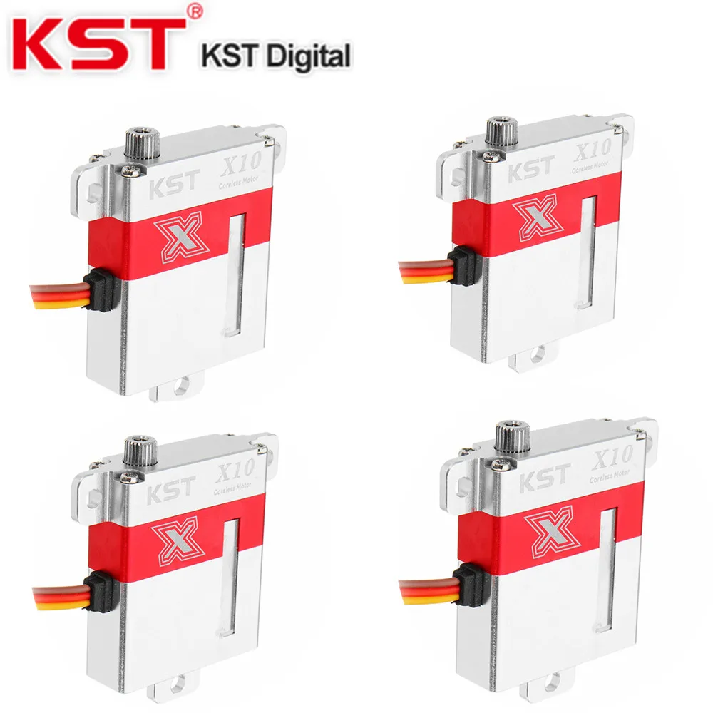 

KST X10 10.8kg Torque Servo Micro Digital Metal Gear Glider Motor for Helicopter Drone RC Model Glider Ultra Light
