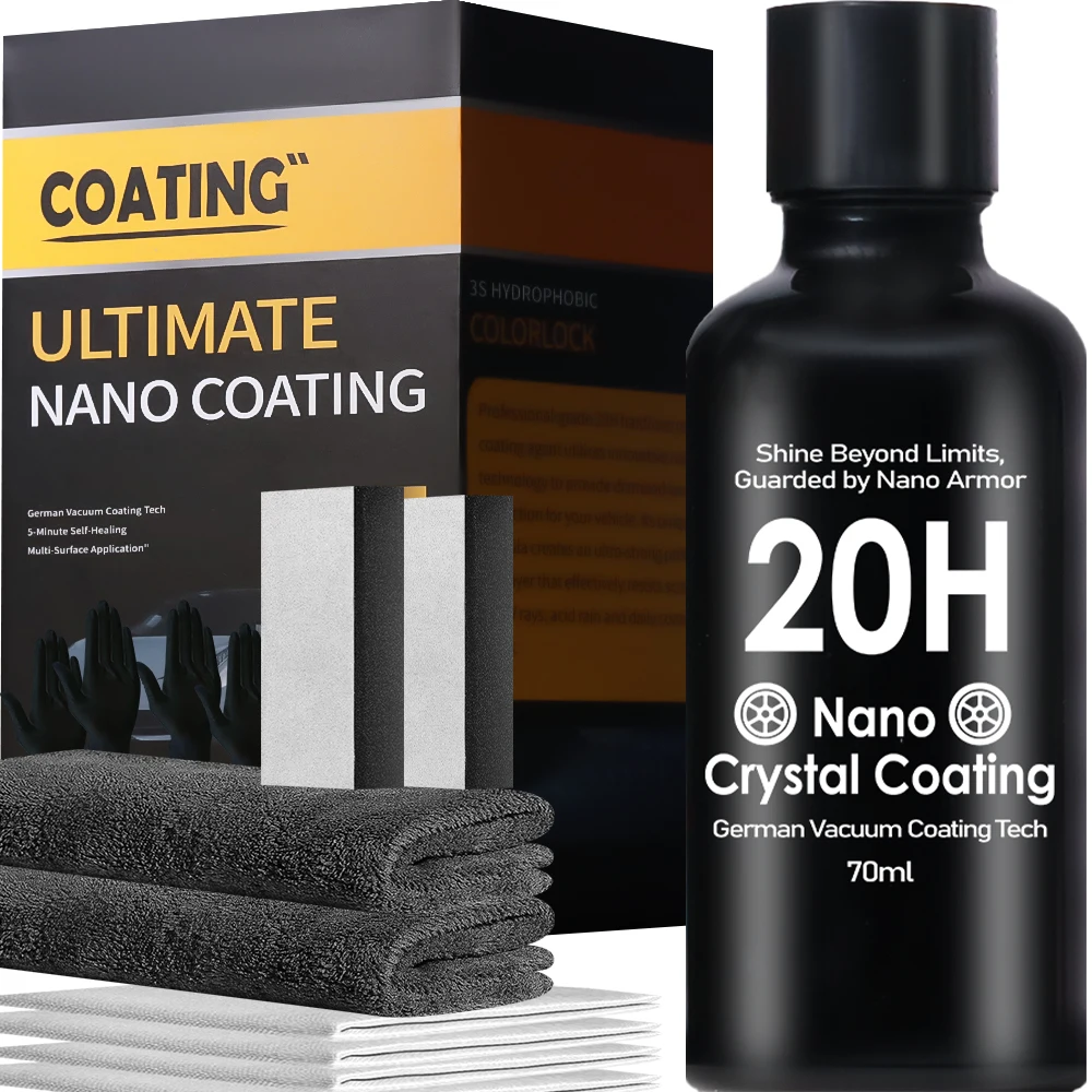 2025 Graphene Ceramic Coating 20H with Self Healing UV Track Technology Car Detailing Professionals 10+ Years of Protection