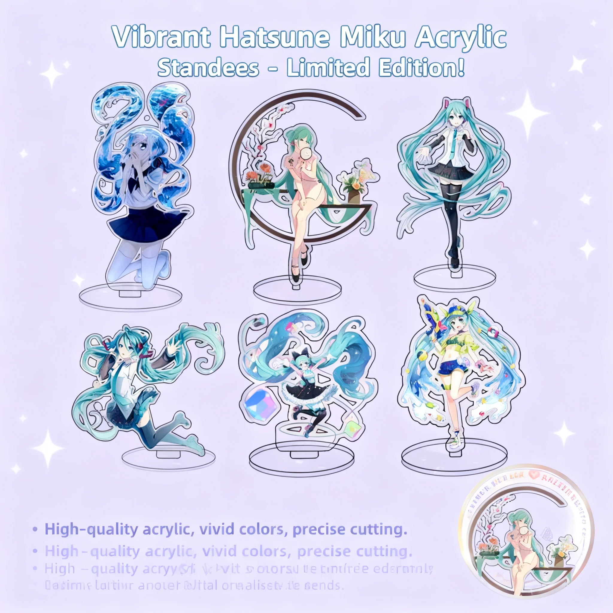 Anime Merchandise Manufacturers - Wholesale Manufacturer Large Acrylic Standee Hatsune