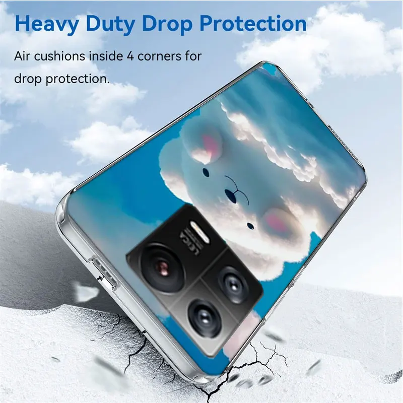 Sunny Clouds-funda suave de oso de peluche para Xiaomi, protector para teléfono móvil Xiaomi X6, X5, X4, X3, GT, F6, F5, F4, F3, F2 Pro, M5, M5S, M4, Mi Note 10 Lite, F1, M3, M2