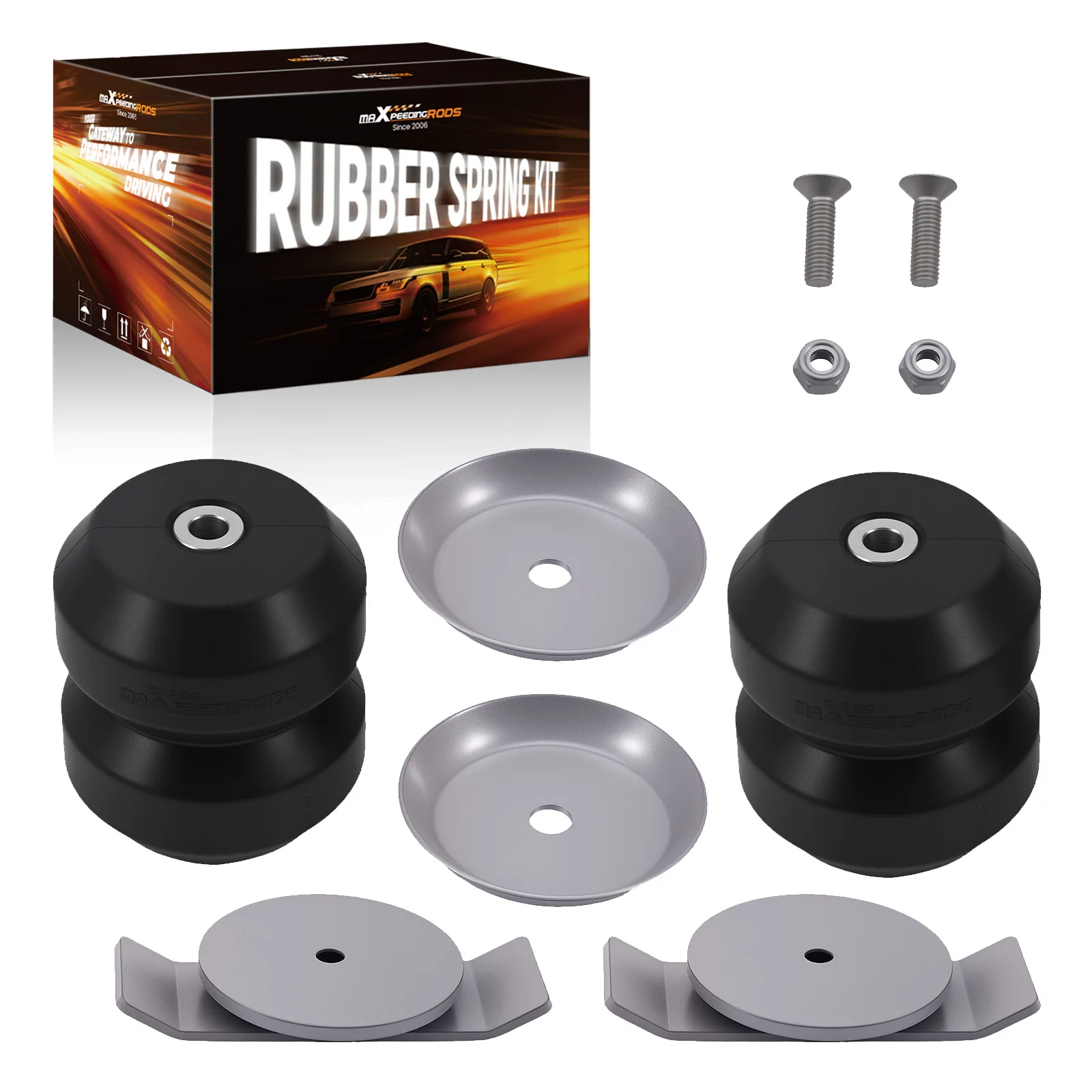 

Rear Suspension Enhancement System 3600 lbs For Nissan Frontier 2005-2021 Air Suspension Helper Spring Kit