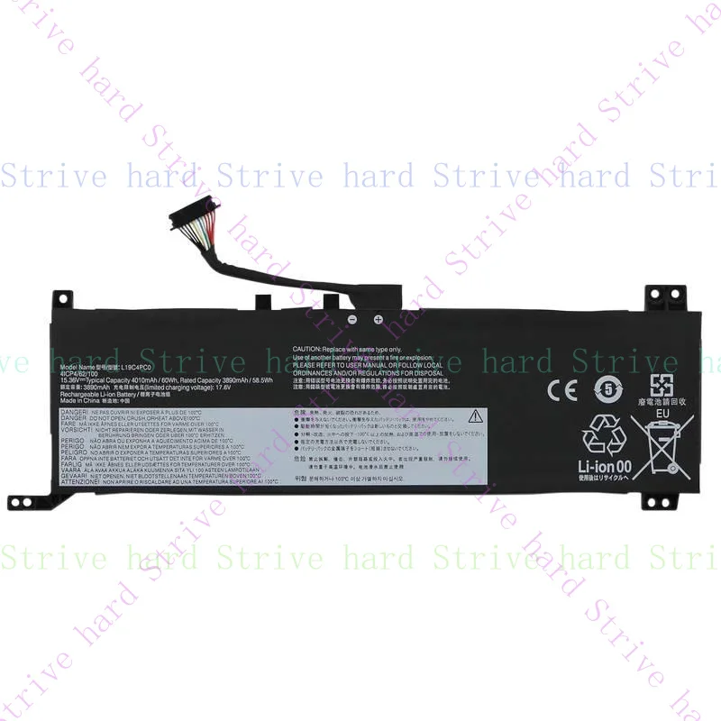 

L19C4PC0 Battery for Lenovo Legion 5P-15IMH05 5-15IMH05 5-15ARH05 L19M4PC0 US