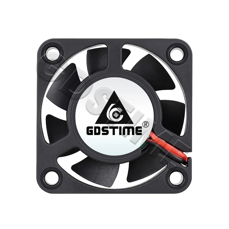 GDSTIME 40 mm USB-Kühler DC 5 V 12 V 24 V 40 x 40 x 10 mm Dual-Ball-Mini-Lüfter 4010 Axiallüfter 40 mm für 3D-Drucker, DVR, NAS-Kühlung – Detail 10