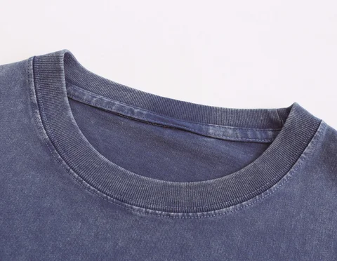 UETEEY Мужская Oversize Футболка из Хлопка — детальный вид товара
