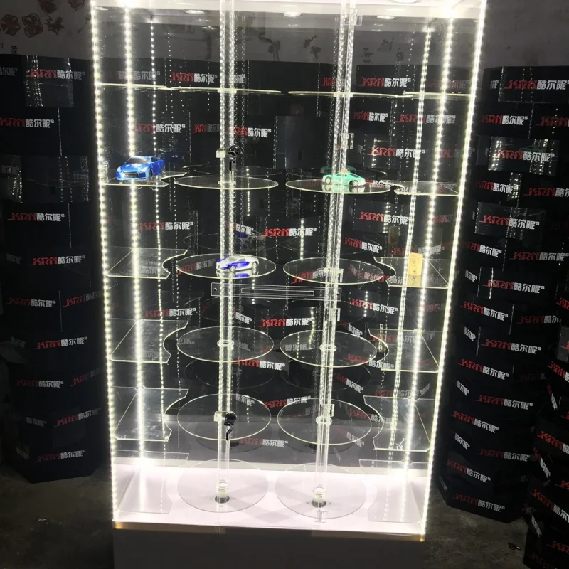 Armário de exposição de acrílico personalizado