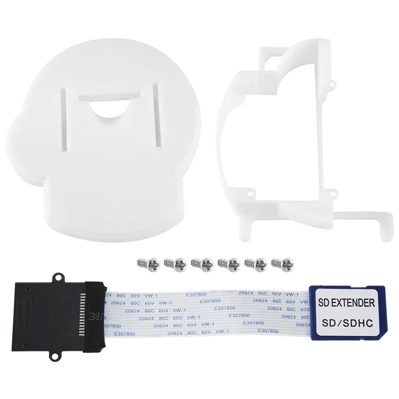 A75Q-3D Printer Mount Kit Replacement For Gamesquare GC Loader Adapter 4GB TF Card Reader With Extended Cable 3D Printer Mount