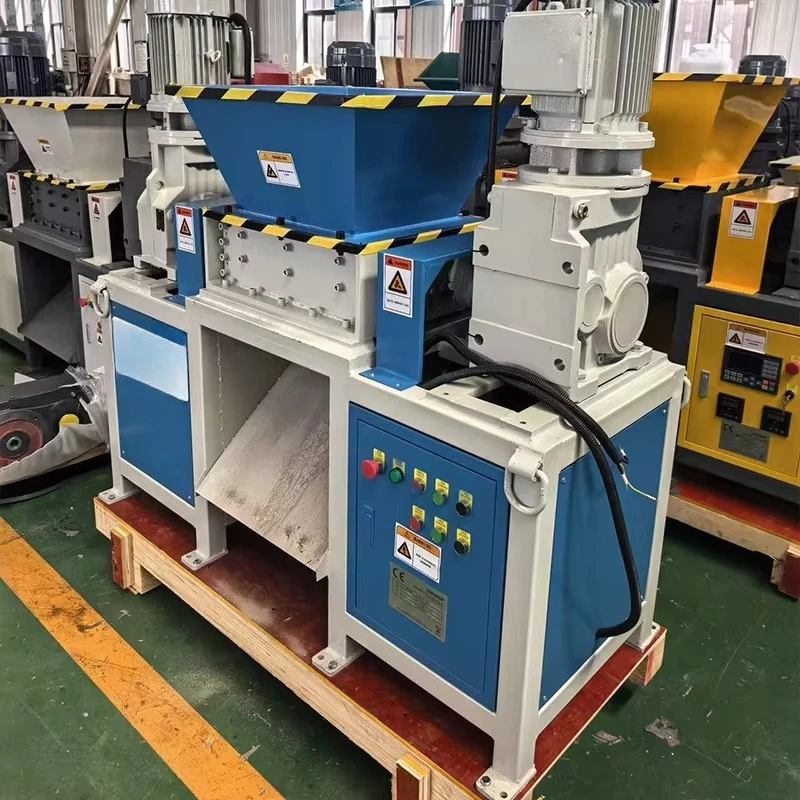 Large Drum Type Shredder Big Feeding Mouth Crusher Bulk Waste Material One Time Shredding Processing Machine