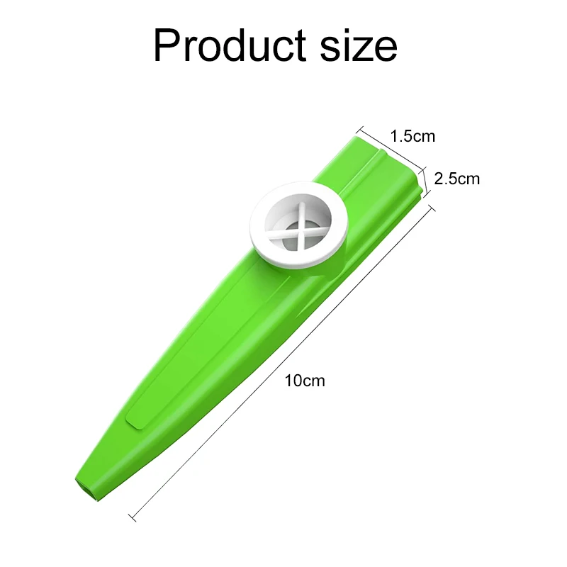 2~20pcs Plastic Kazoo Portable Musical Instrument Suitable for Beginners Festival Gathering Performance Entertainment Props TMZ