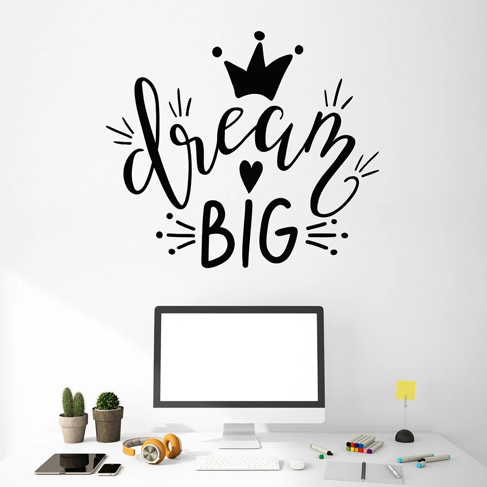 1PC Cute Crown Sticker Waterproof Vinyl Wallpaper Home Decor A gift for a friend Decoration Accessories
