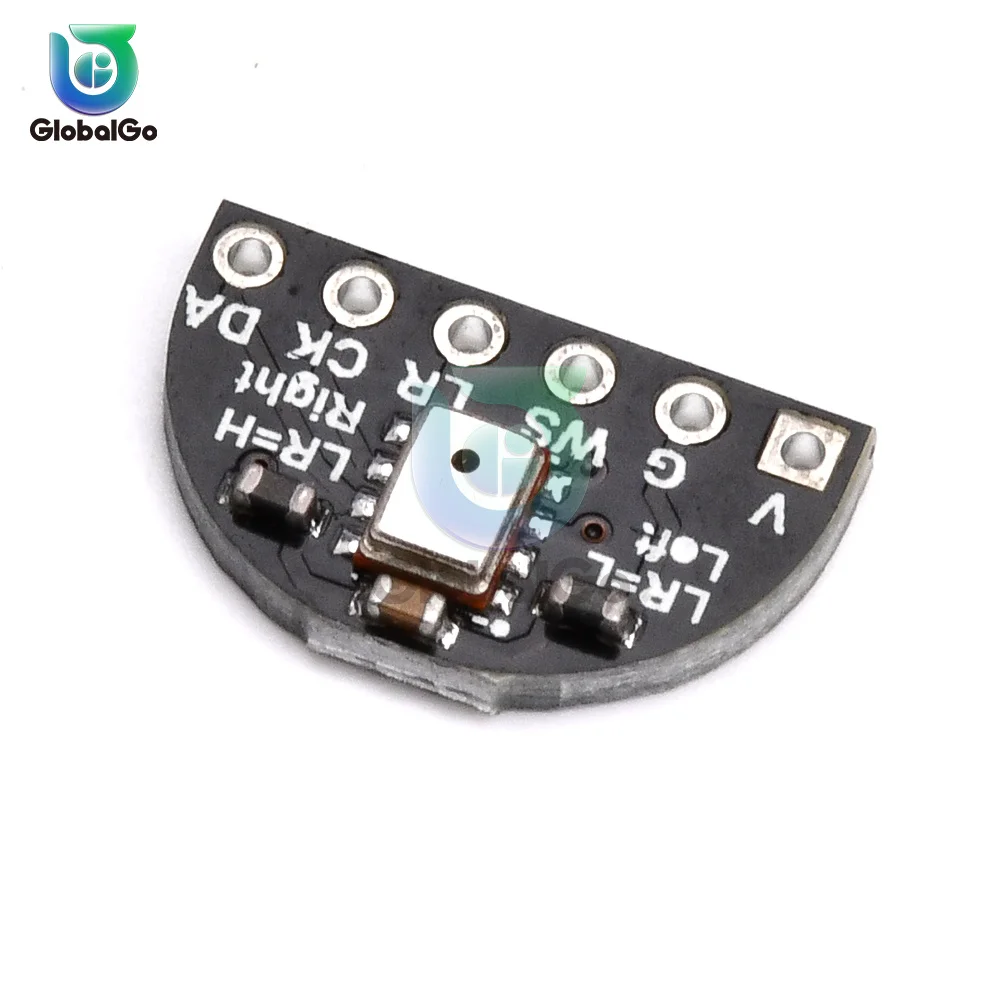 MEMS Low Noise Single Microphone Module 3.3V I2S Interface MSM261S4030H0 Microphone Compatible Development Board 140 dB SPL