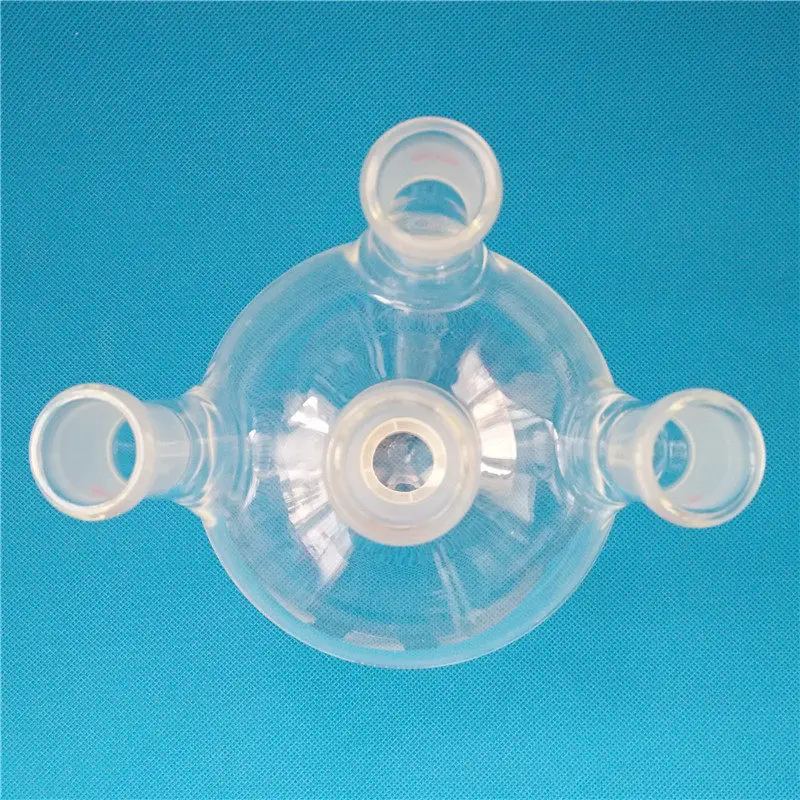Four-mouth Flask 50/100/250/500/1000/2000/3000/5000/10000ml Round Bottom Flask