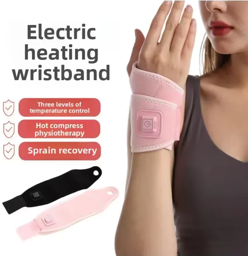 

Smart Electric Heating Wrist Massager Brace Warm Arthritis Wristband Hot Compress Support Sleeve Hand Joint Brace Tool Health