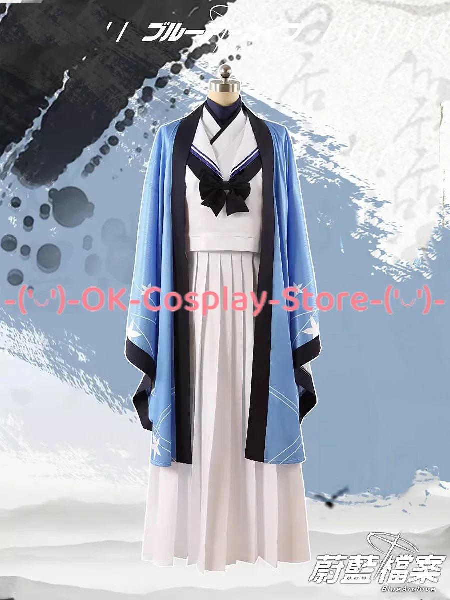 Goryou Nagusa Cosplay Costume Game Blue Archive Cosplay Dress Kimono Suit Anime Clothing Halloween Carnival Uniforms Custom Made