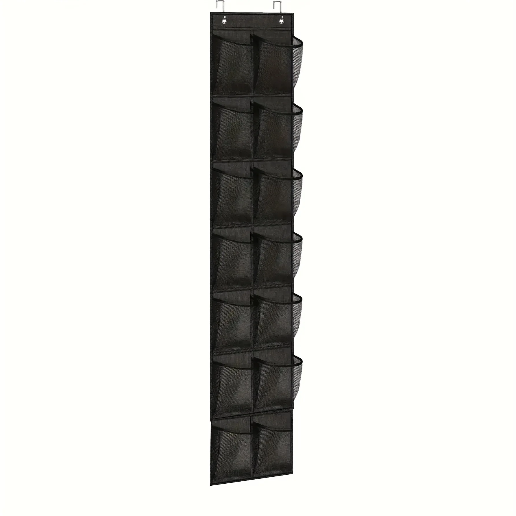 14/24/40 vakken over-de-deur schoenenrek, gaasvakken, hangende schoenenorganizer voor kast, hangende schoenenrekhouder