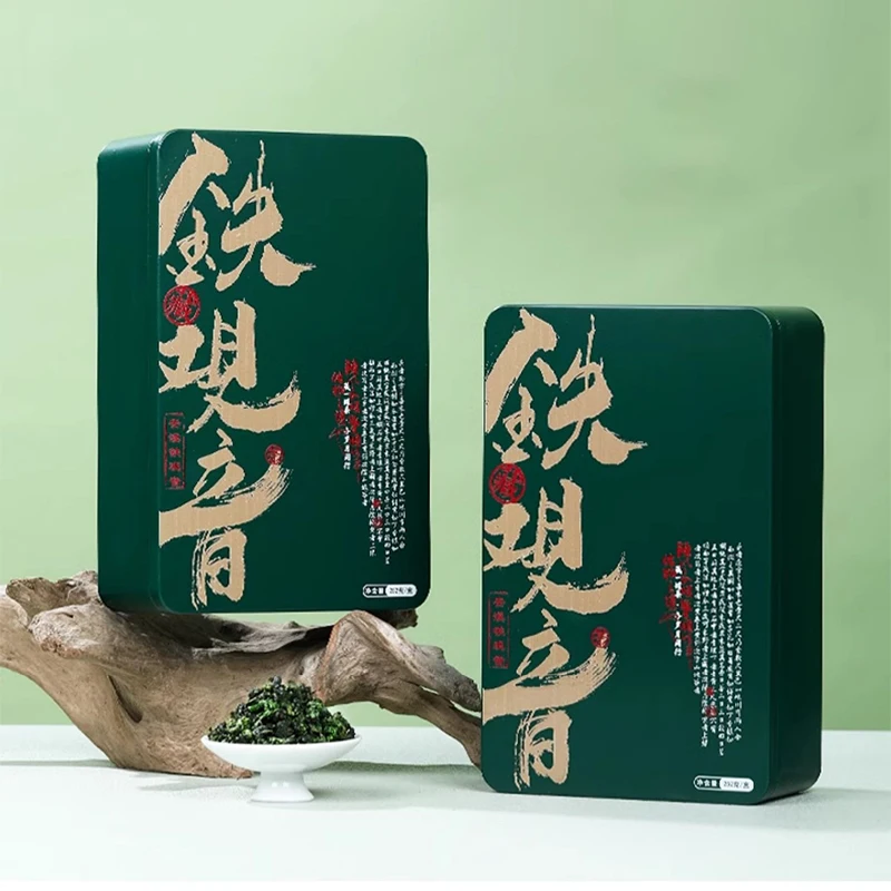 

Chinese Fujian Premium Tieguanyin New Tea Box Dahongpao Oolong Tea Box High- end Gift Box 504g Customizable Gift Box