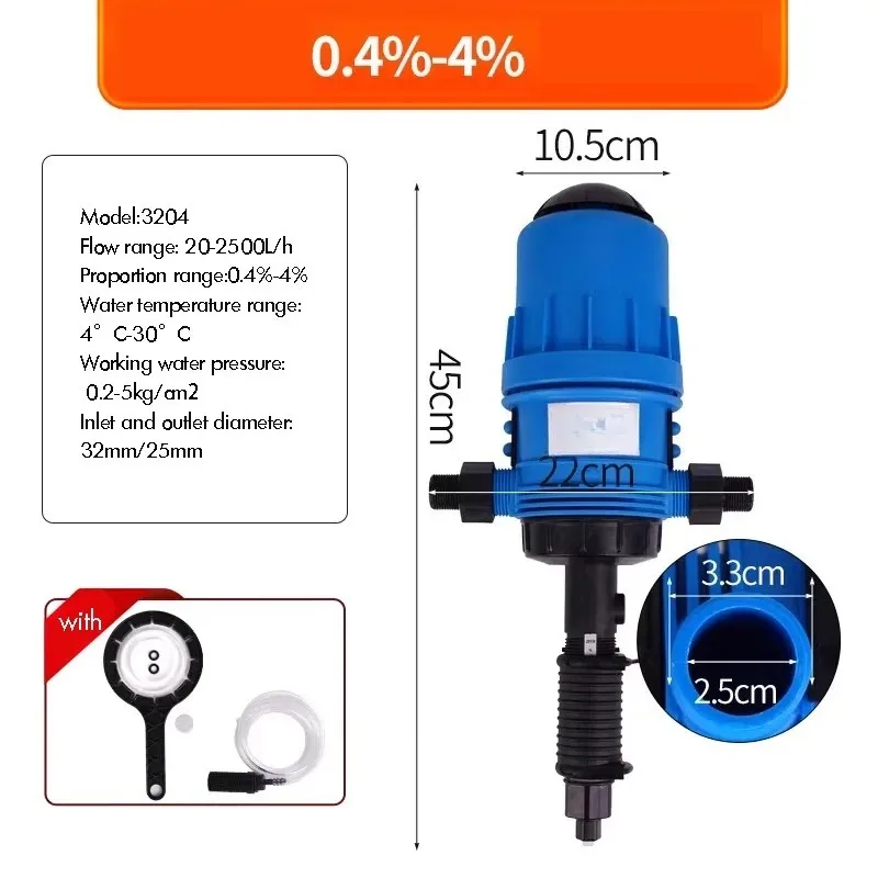 Proportional Pump Automatic Doser Diluter for Agricultural Irrigation Fertilization Pig Farm-Farm Automation System