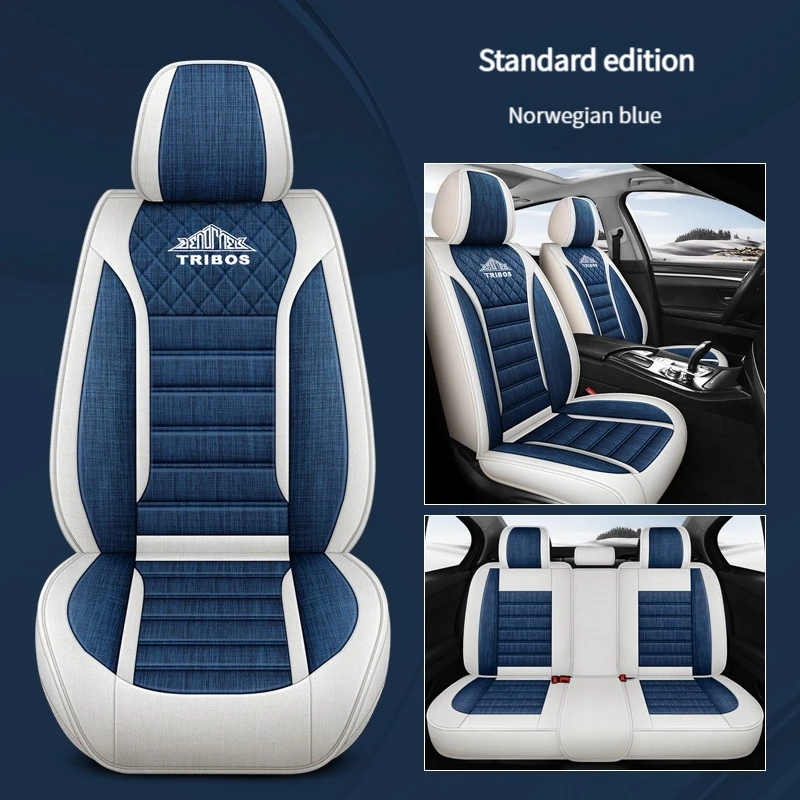 

Full Set Of Universal Breathable Linen Car Seat Covers For Mitsubishi Pajero 4 2 Sport Outlander Xl Asx Car Accessories Styling