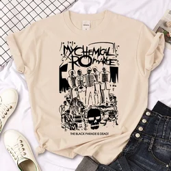 My Chemical Romance top women manga streetwear Japanese t-shirts female anime clothes