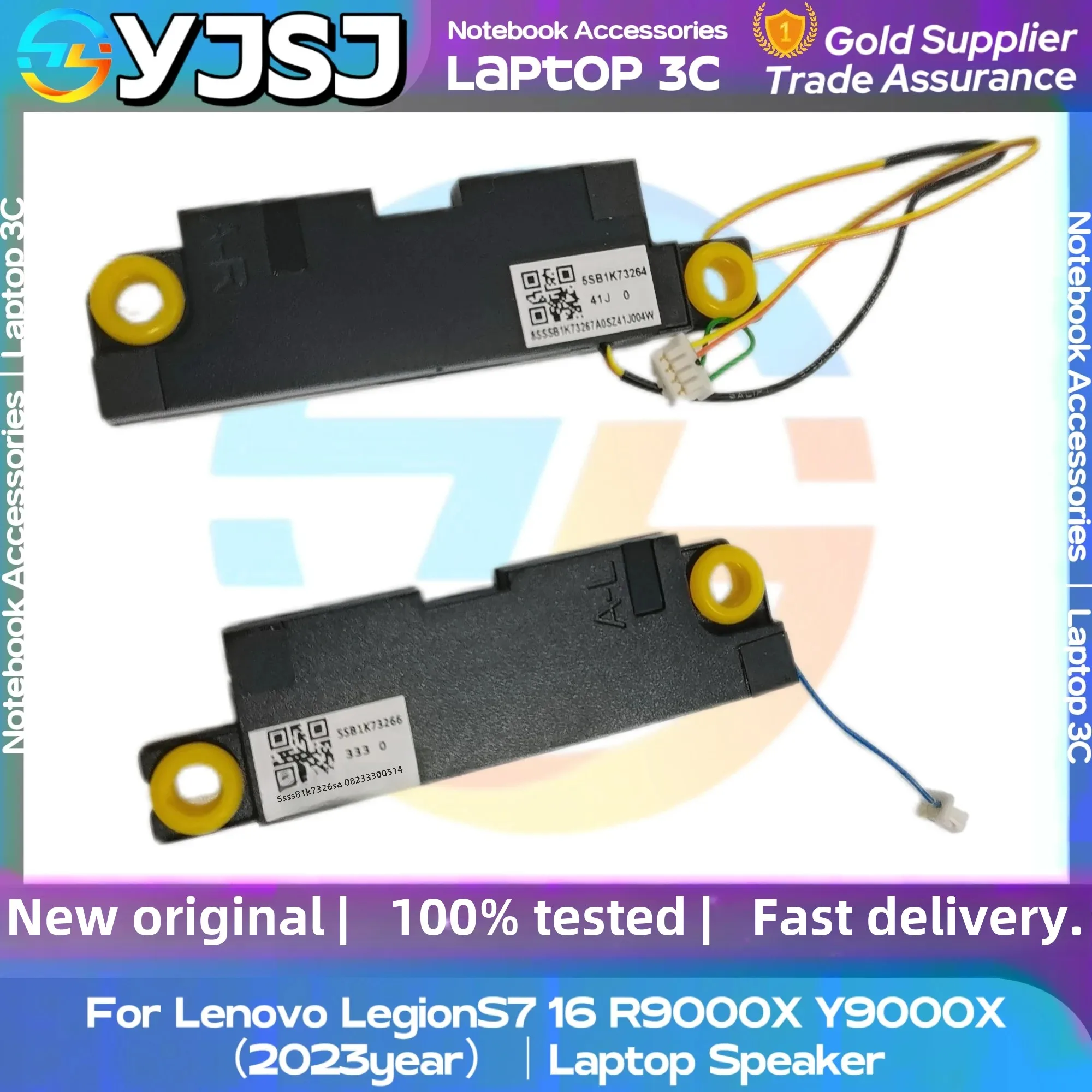 New GENUINE Original Laptop Speaker For Lenovo Legion S7 16 R9000X Y9000X （2023year）built-in speaker horn audio