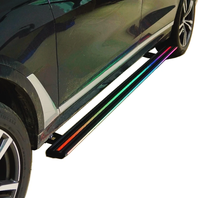 

For BYD Song Series Customized High-quality Anti Pinch Waterproof Retractable LED Pedal Side Pedal