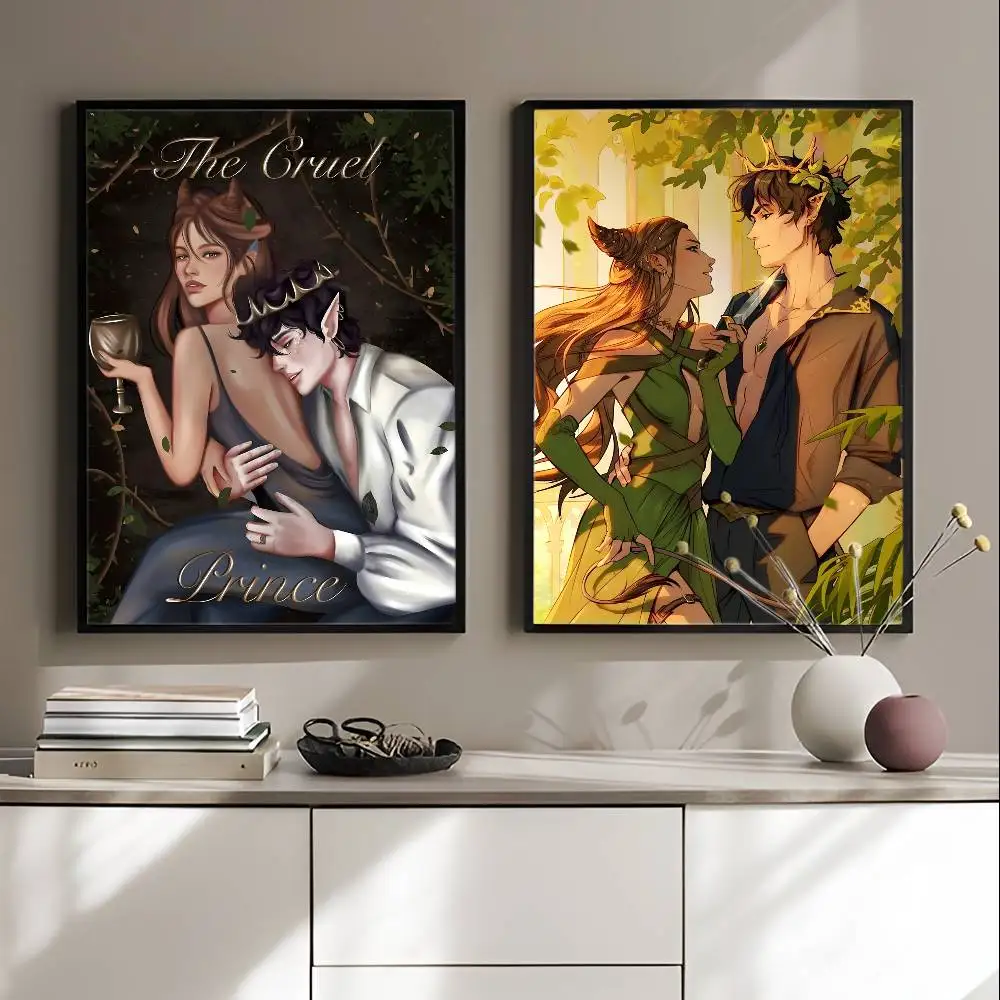 الأمير القاسي J-Jude وC-Cardan DIY ملصق لاصق ورق أبيض يطبع الملصقات الفنية خمر اللوحة الزخرفية #5