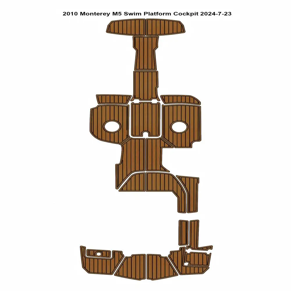 

Платформа Monterey M5 для плавания 2010, кокпита, лодка, EVA, пол из тикового дерева, SeaDek, стиль Gatorstep, самоклеящаяся dwsegfydjht6ryy