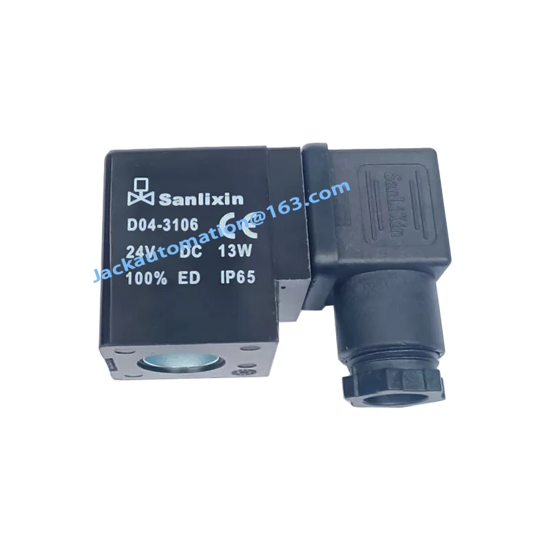 Электромагнитный клапан SANLIXIN D04-3101 DC24V DC12V Stainless Steel Three-Way Solenoid Valve Пневматика — деталь 3