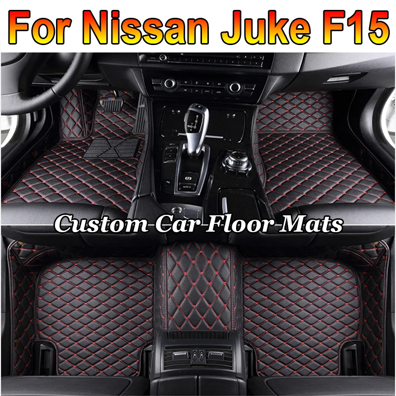 

Car Floor Mat For Nissan Juke F15 2013~2016 Anti-dirt Pad Reduces Friction Car Mat Full Set Waterproof Floor Mat Car Accessories