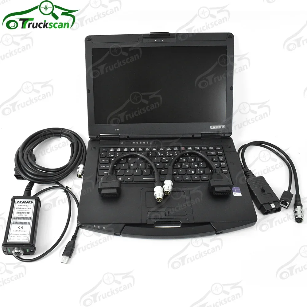 Diagnostic Scanner Claas Canbus CDS V7.51 and cf53laptop