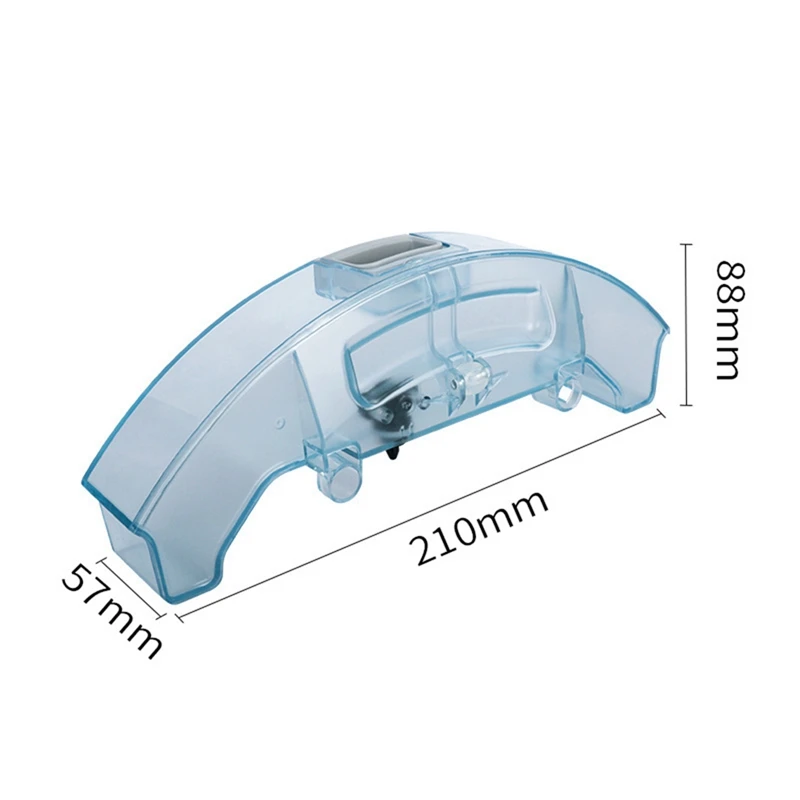 1 قطعة خزان المياه البلاستيك الشفاف الأزرق ل ميديا I5/I5 Extra/I5 Young/I9/I9 EYE/K50 جهاز آلي لتنظيف الأتربة