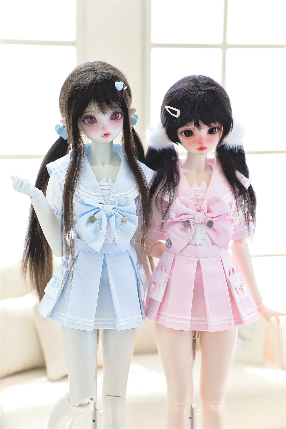 （customization 30day）BJD doll clothes suitable for  1/4  size Cute  clothing set doll accessories (3 points)