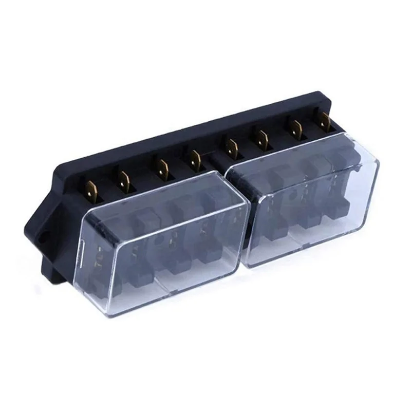 8-Way Car Medium Insert Fuse Box Multi-Way Overload Modified Base Junction Box Multi-Way Insurance Box Mp