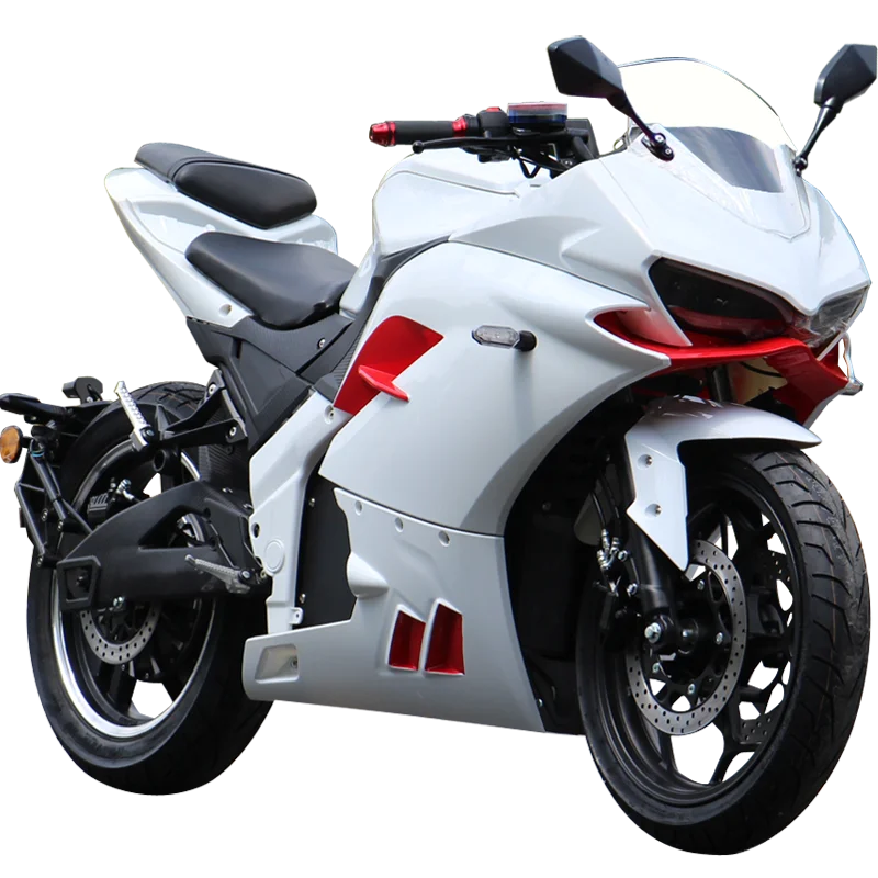 2025 2024 High-Performance Electric Motorcycle with 3000W Motor 90km/h Speed 72V 40A Battery for 100km Range