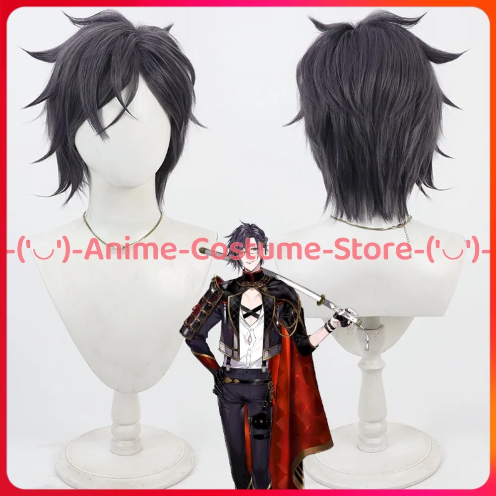 

Touken Ranbu Akashi Kuniyuki New Cosplay Wig Game Character Halloween Carnival Party Costume Wigs HeatResistant Synthetic Hair