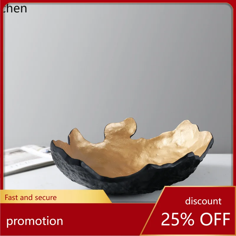 

Zml storage tray fruit plate model room home customer hall desktop coffee table dining table decoration ornaments
