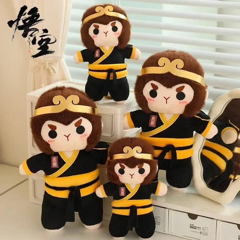 New 25-35CM Black Myth: Wukong Plush Dolls Anime Toys Kawaii Soothes Toy Anime Baby Sleep Toys Kid Birthday Christmas Fan Gifts