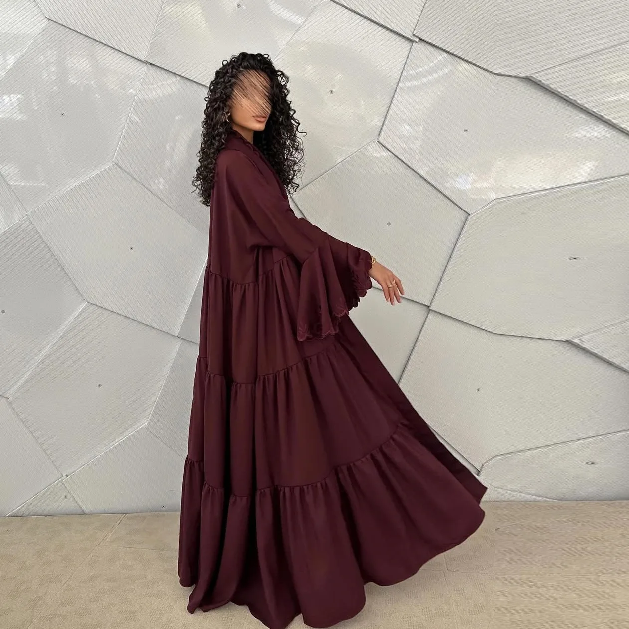 

Dubai Open Abaya Turkey Kaftan Women Muslim Hijab Dress Set Eid Kimono Cardigan Caftan Marocain Femme Robe Islam Jalabiya Kebaya