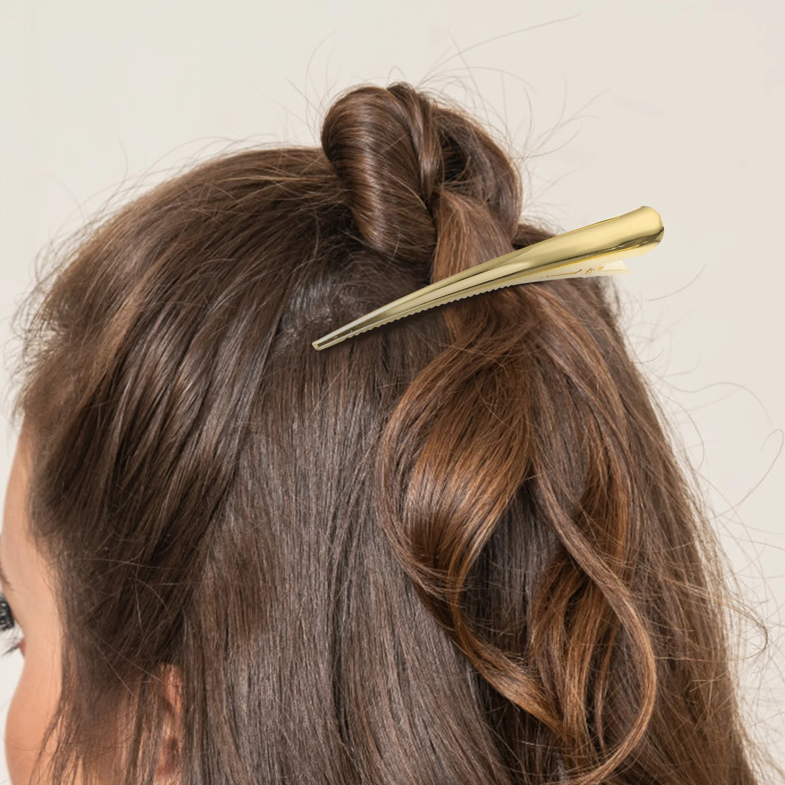 

15Pcs Alligator Hair Clips Large Metal Flat Barrettes Hair Styling Clips for Women Teen Girls Daily Party Use Metal Claw Clip