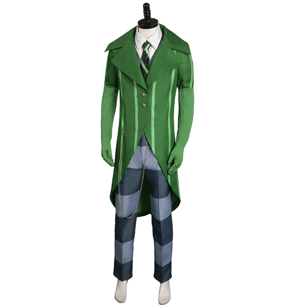 Onceler Cosplay Kostuum Groen Pak Voor Mannen Rolleplay Outfits Film Schurk Halloween Carnaval Feest Vermomming Doeken