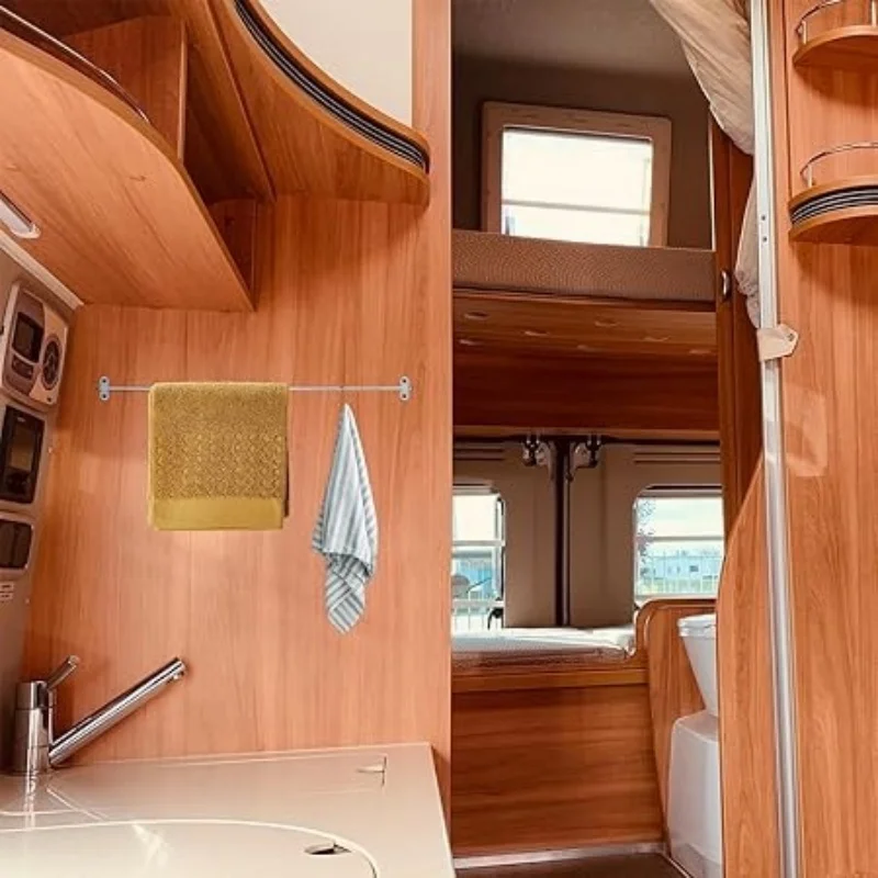 Soportes de poste de montaje para toldo Horizontal, ligeros y portátiles, accesorios de soporte para toldo RV, toldos para caravanas, 10 Uds.