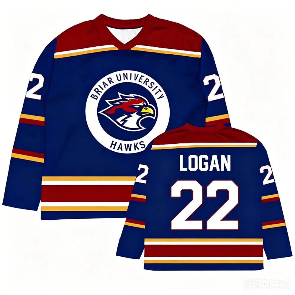 2026 Off Campus TV Series Briar University Hockey Jersey Graham Logan Di Laurentis Tucker Merch Shirt Unisex Shirt Beach T-shirt