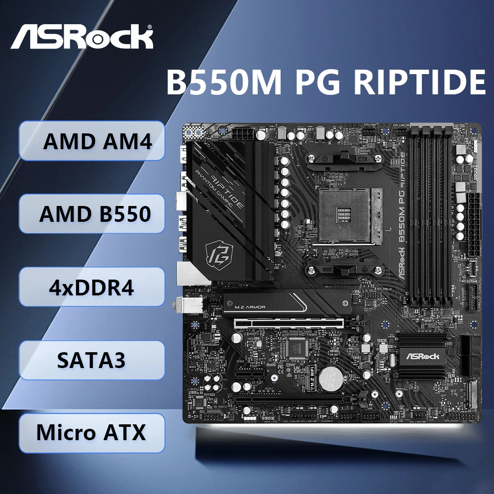 Asrock B550M Pg Rip… - image