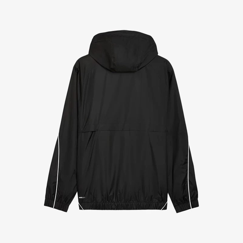 Puma genuine men's black windproof quick drying waterproof hooded minimalist windproof jacket 635015-01