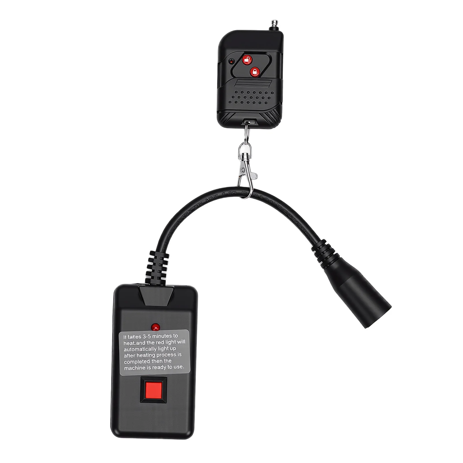Fog Machine Remote Controller 3 Pin XLR 315MHz Wireless Remote Receiver for 400W 900W 1500W Fog Smoke Machine